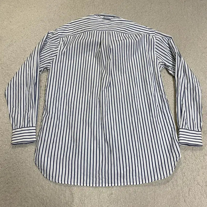 [BUNJANG] Tommy Hilfiger Stripe Long Sleeve Shirt / 타미힐피거 스트라이프 긴팔 셔츠