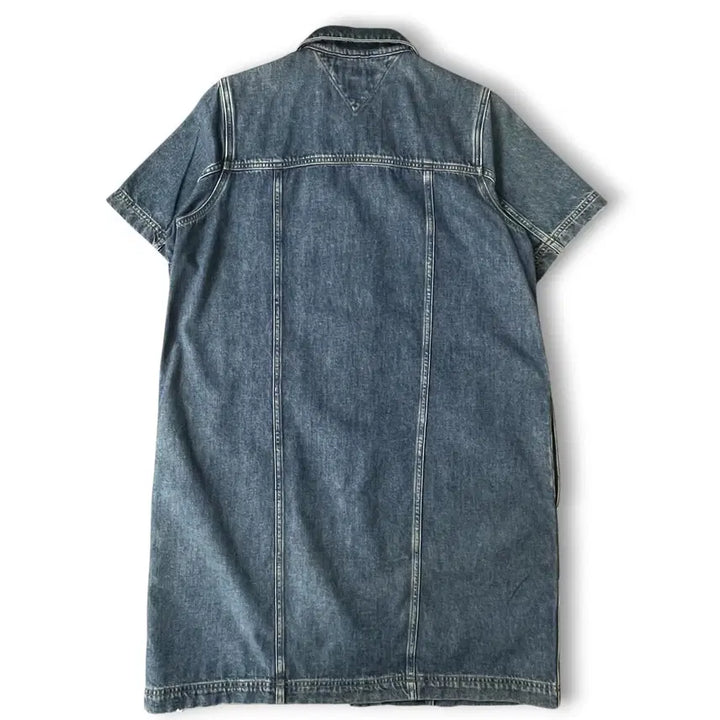 [BUNJANG] Tommy Hilfiger Denim Shirt Dress M / 타미힐피거 데님셔츠 원피스 M