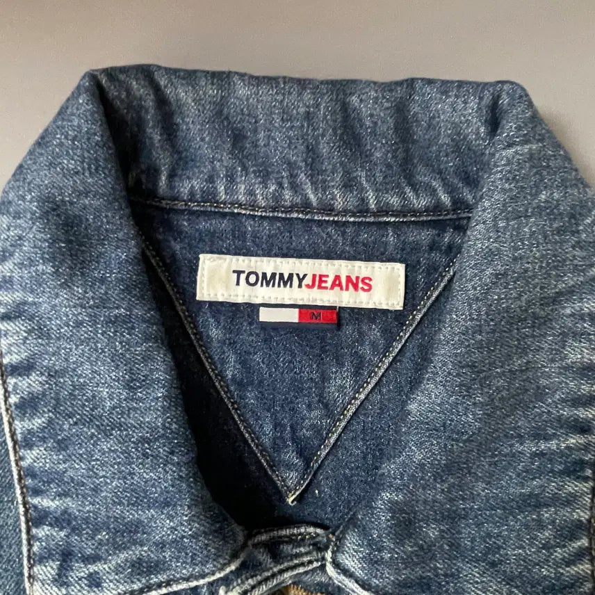[BUNJANG] Tommy Hilfiger Denim Shirt Dress M / 타미힐피거 데님셔츠 원피스 M
