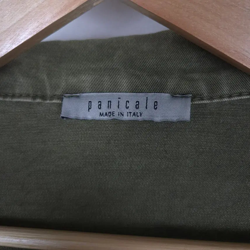 [SOLD OUT] [95] 파니칼레 다크 카키 워싱 코튼 자켓 (made in italy)