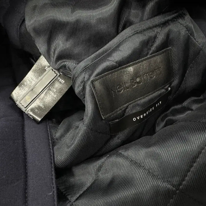 [BUNJANG] Neil Barrett Leather Strap Coat / 닐바렛 레더 스트랩 코트