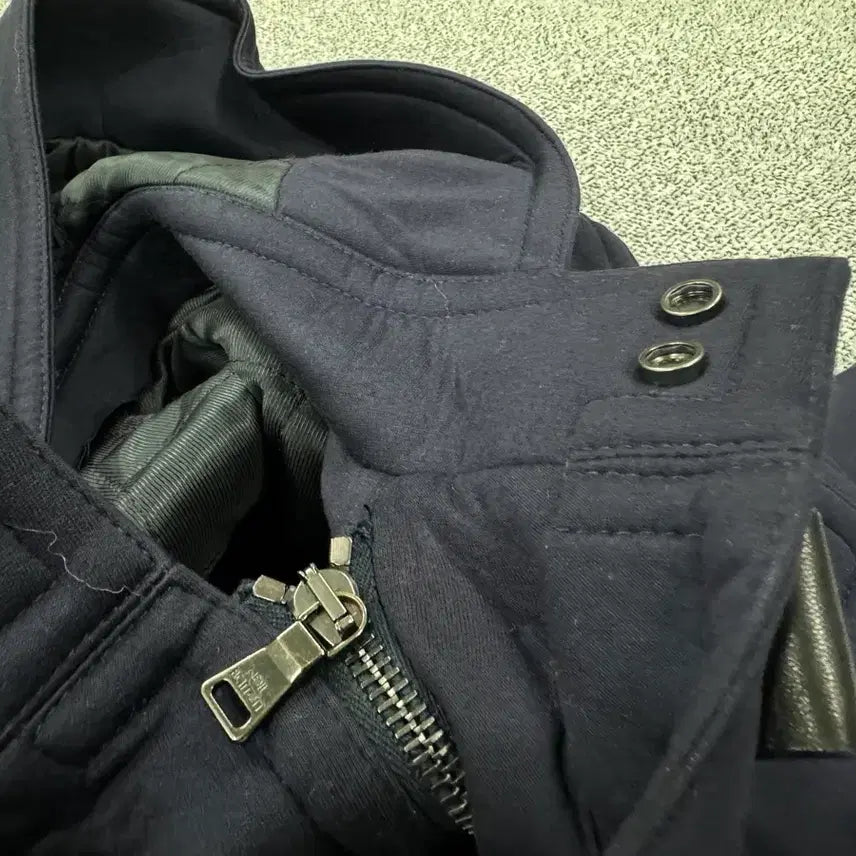 [BUNJANG] Neil Barrett Leather Strap Coat / 닐바렛 레더 스트랩 코트