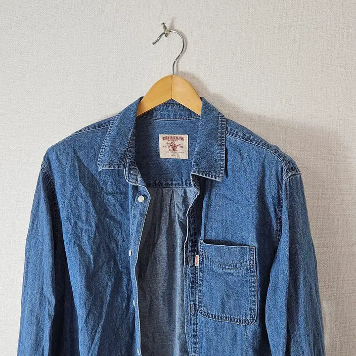 [SOLD OUT] 트루릴리전 데님 워크셔츠 블루 XL