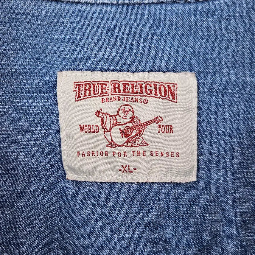 [SOLD OUT] 트루릴리전 데님 워크셔츠 블루 XL