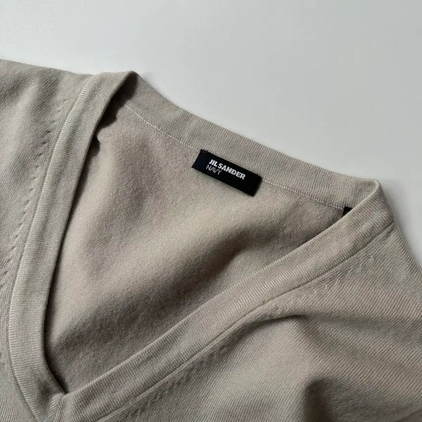 [BUNJANG] 질샌더 jil sander navy 브이넥 니트 / 질샌더 jil sander navy 브이넥 니트