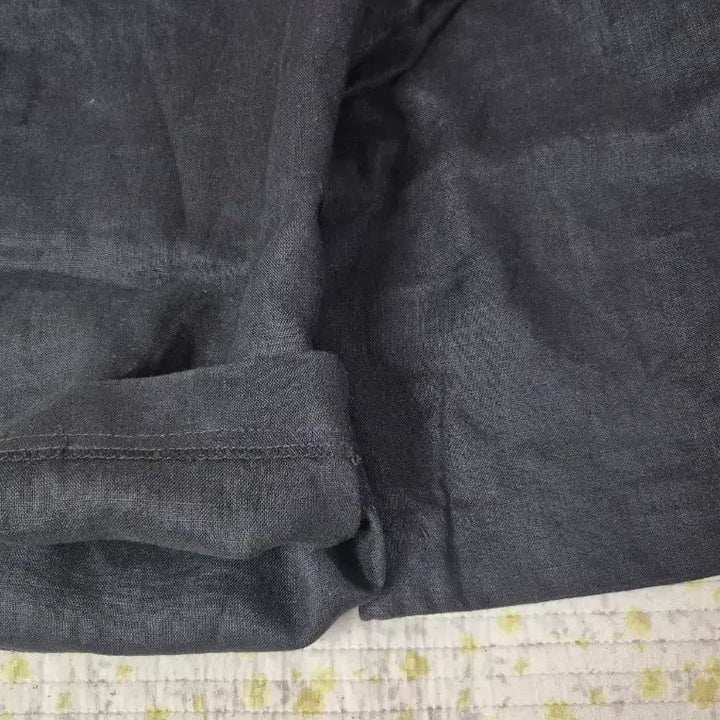 [BUNJANG] ZARA Men Linen Wide 8-Part Pants / 자라맨 린넨 와이드8부바지