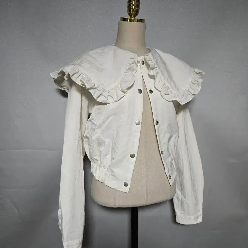 [BUNJANG] Frill Collar Jumper / 프릴카라 점퍼