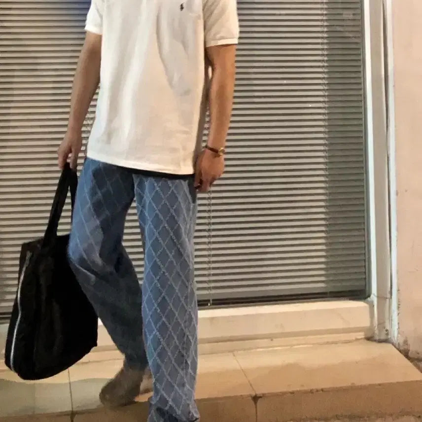 [SOLD OUT] 폴로 정품 pk티 큐알 화이트 커스텀슬림