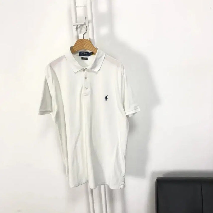 [SOLD OUT] 폴로 정품 pk티 큐알 화이트 커스텀슬림