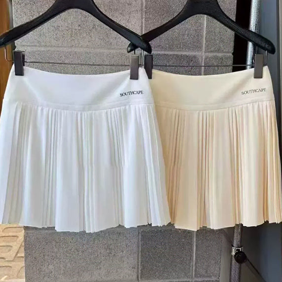 [SOLD OUT] 골프 치마 화이트 베이지 트레이닝 캐쥬얼 여름