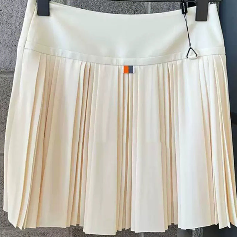 [SOLD OUT] 골프 치마 화이트 베이지 트레이닝 캐쥬얼 여름