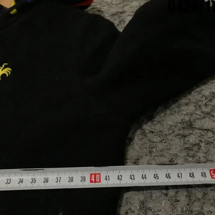 [BUNJANG] Le Coq Sportif Black Hooded Zip-up Jacket (M) / 르꼬끄 블랙 후드집업 m