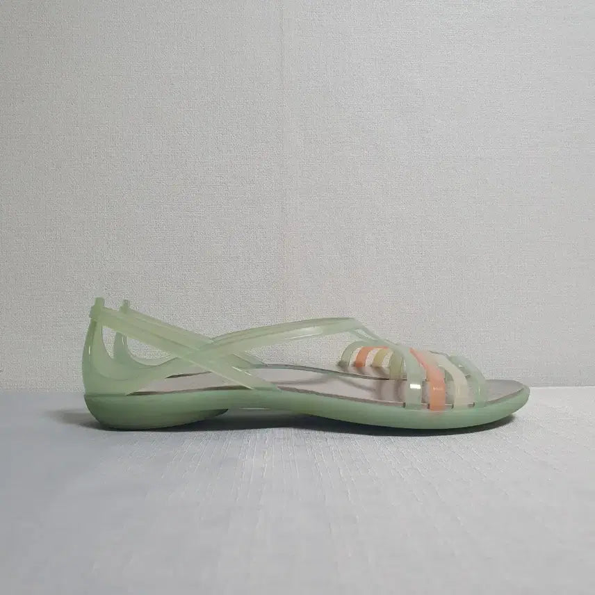 [BUNJANG] Crocs Isabella Jelly Strap Sandals Mint / 240mm 크록스 이사벨라 샌들 젤리 스트랩 민트 W7