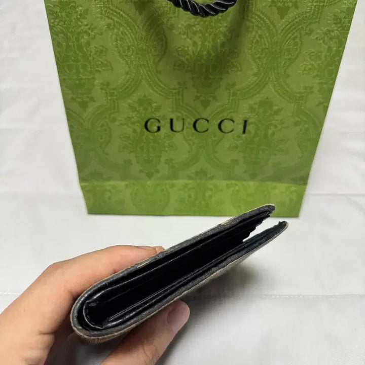 [BUNJANG] Gucci Snake Bi-fold Wallet / [정품] 구찌 스네이크 반지갑