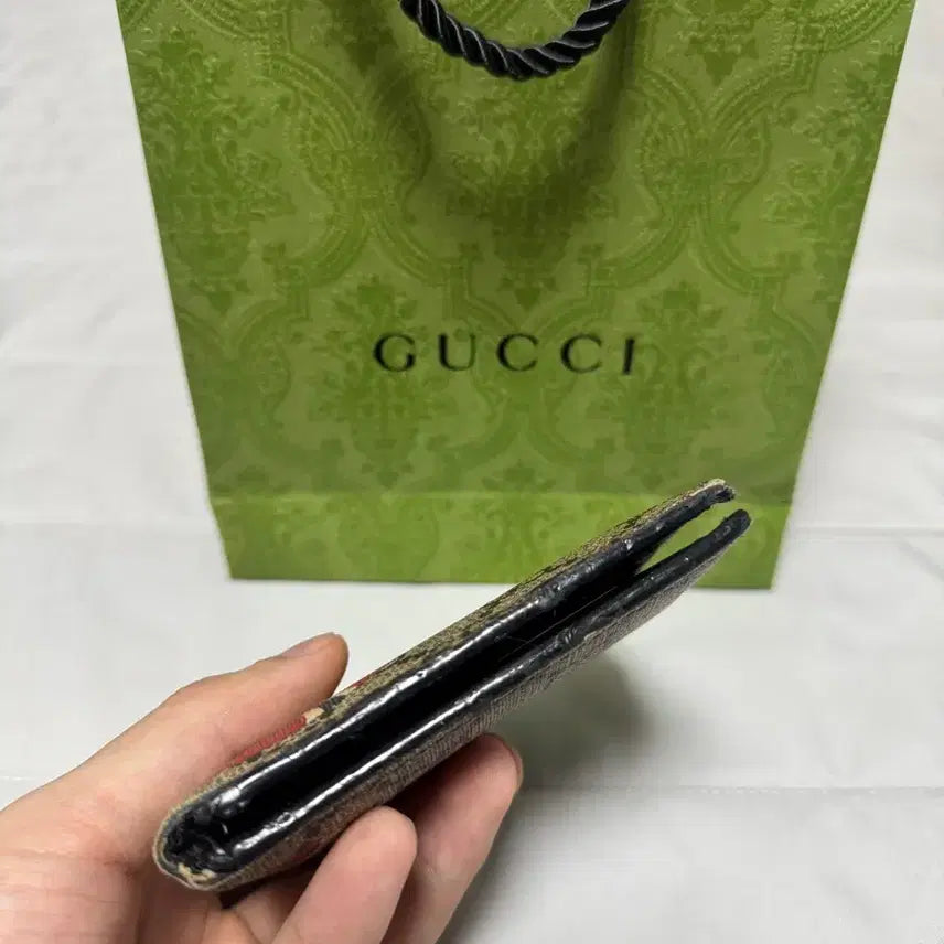 [BUNJANG] Gucci Snake Bi-fold Wallet / [정품] 구찌 스네이크 반지갑