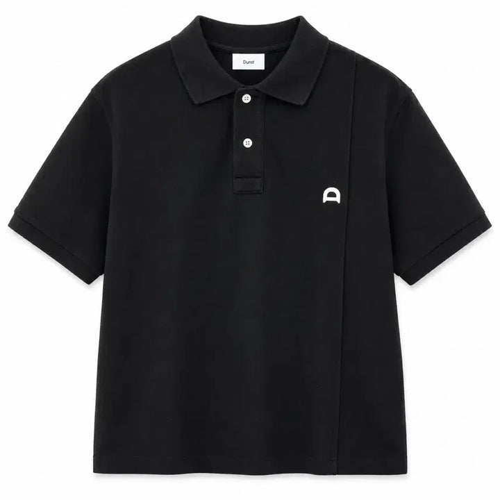 [BUNJANG] Dunst Black Polo T-Shirt / Dunst 던스트 블랙 폴로 티셔츠 S