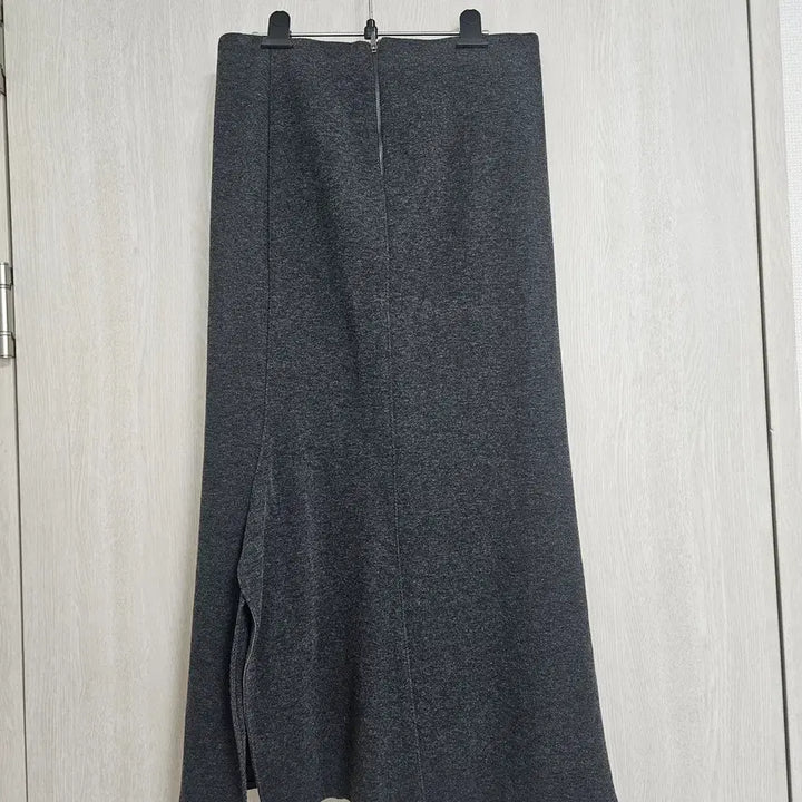 [BUNJANG] 랑방 컬렉션(LANVIN) 절개 롱 그레이 스커트 55~66 / 랑방 컬렉션(LANVIN) 절개 롱 그레이 스커트 55~66