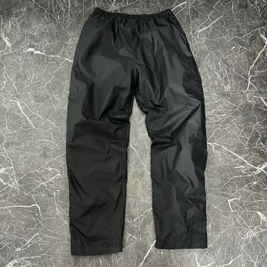 [BUNJANG] Adidas 00s Shiny Black Track Pants / 아디다스 00s 유광 블랙 삼선 트랙팬츠