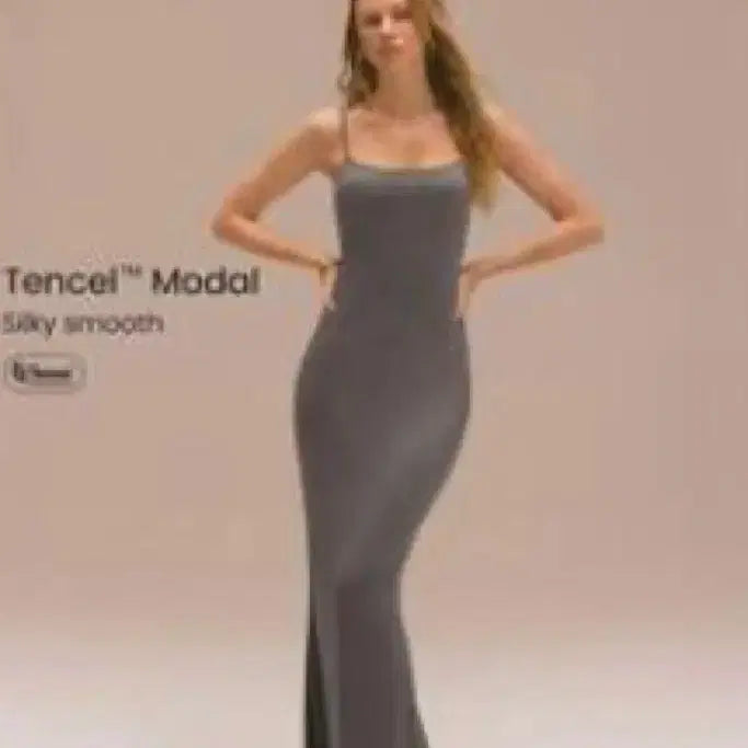 [BUNJANG] Tencel Modal Slip Maxi Dress S Size / 텐셀 모달 슬립 맥시 원피스 S사이즈