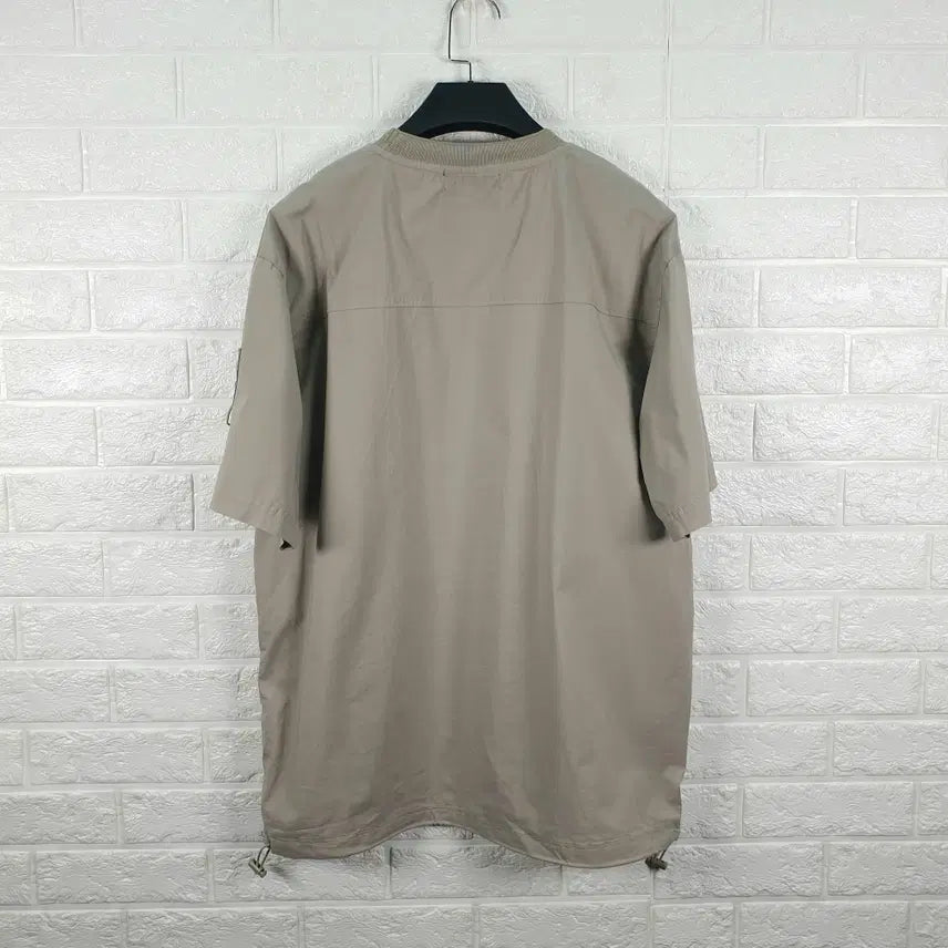 [BUNJANG] A.D Studio Woven Short Sleeve T-shirt / [100]에이디스튜디오 우븐 반팔티
