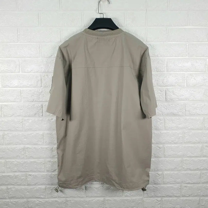 [BUNJANG] A.D Studio Woven Short Sleeve T-shirt / [100]에이디스튜디오 우븐 반팔티