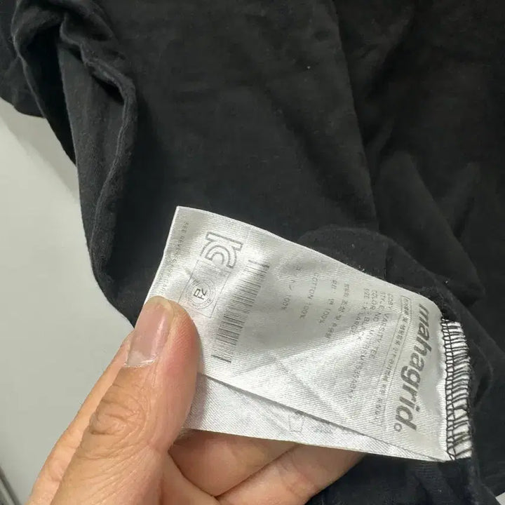 [BUNJANG] Mahagrid Short Sleeve T-shirt Black 105 / [만원 아라비아빈티지]마하그리드 반팔 티셔츠 블랙 105