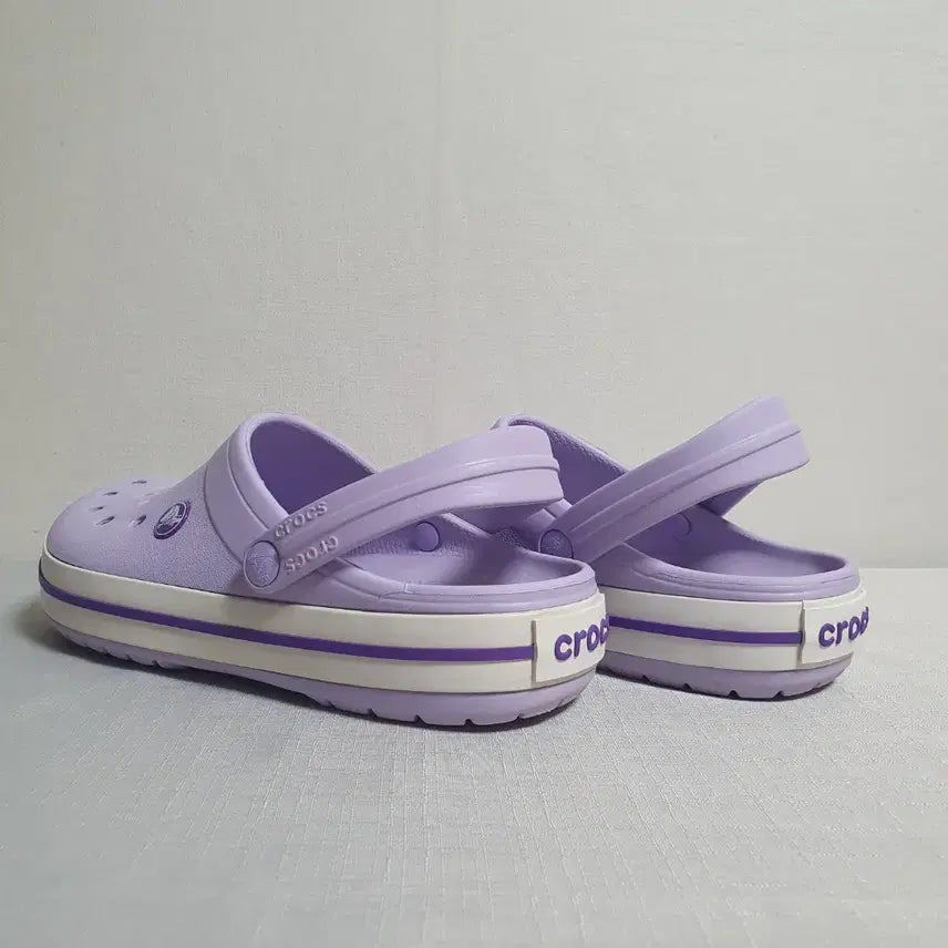 [BUNJANG] Crocs Crocband Clog Lavender Sandals / 250mm 크록스 크록밴드 클로그 라벤더 W8