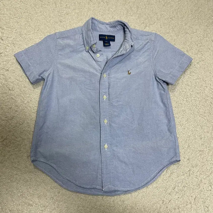 [BUNJANG] Polo Kids Short Sleeve Shirt (Size 5) / 폴로 키즈 아동 반팔 셔츠 5