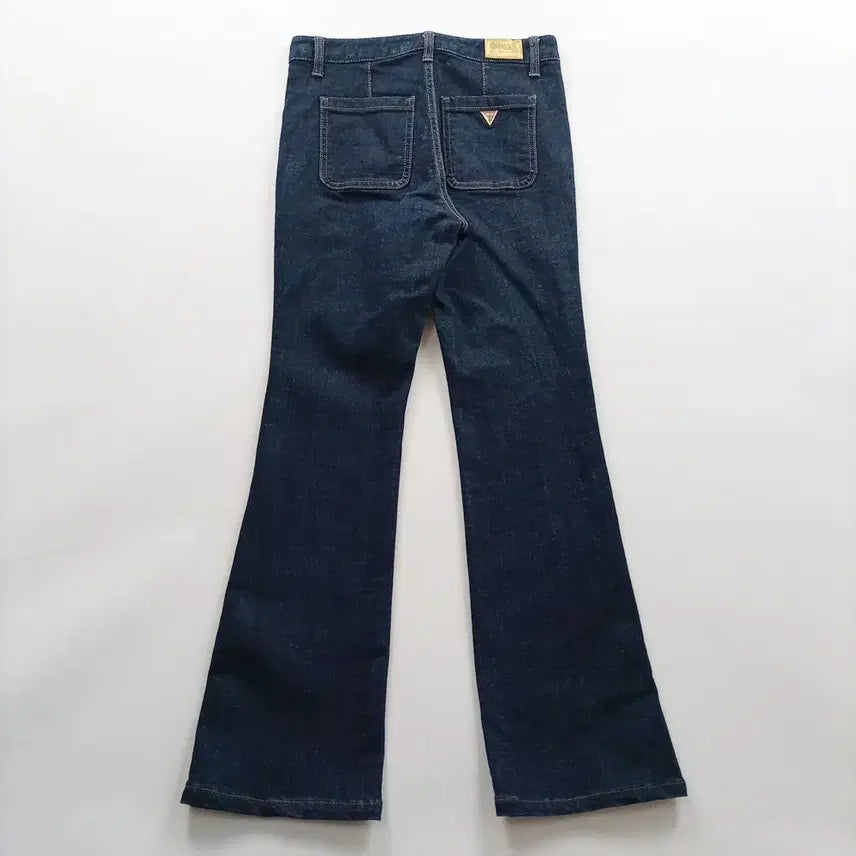 [BUNJANG] Guess Slim Dark Wash Bootcut Denim Jeans / 게스 청바지 사이즈26 슬림 진청 부츠컷 여자 여성 데님팬츠 B0200