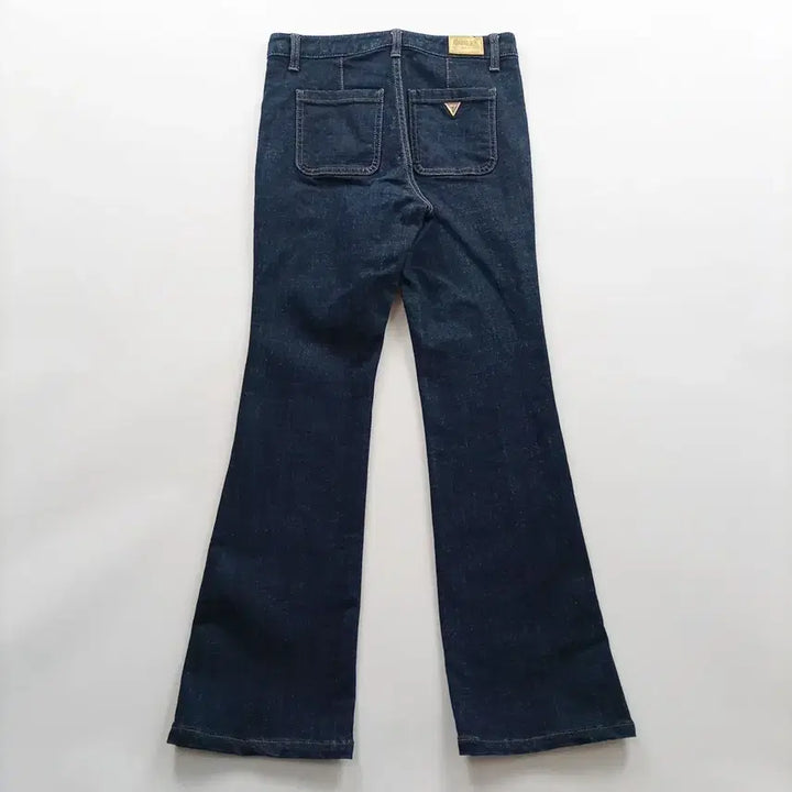 [BUNJANG] Guess Slim Dark Wash Bootcut Denim Jeans / 게스 청바지 사이즈26 슬림 진청 부츠컷 여자 여성 데님팬츠 B0200
