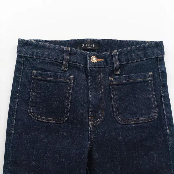 [BUNJANG] Guess Slim Dark Wash Bootcut Denim Jeans / 게스 청바지 사이즈26 슬림 진청 부츠컷 여자 여성 데님팬츠 B0200