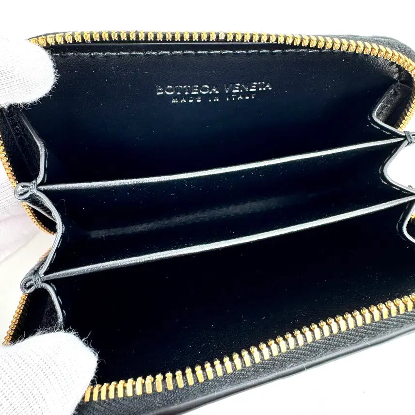 [BUNJANG] Bottega Veneta Intrecciato Zip Around Card Wallet / 보테가베네타 타이니 지퍼 어라운드 지갑 인트레치아토 카드지갑 749933