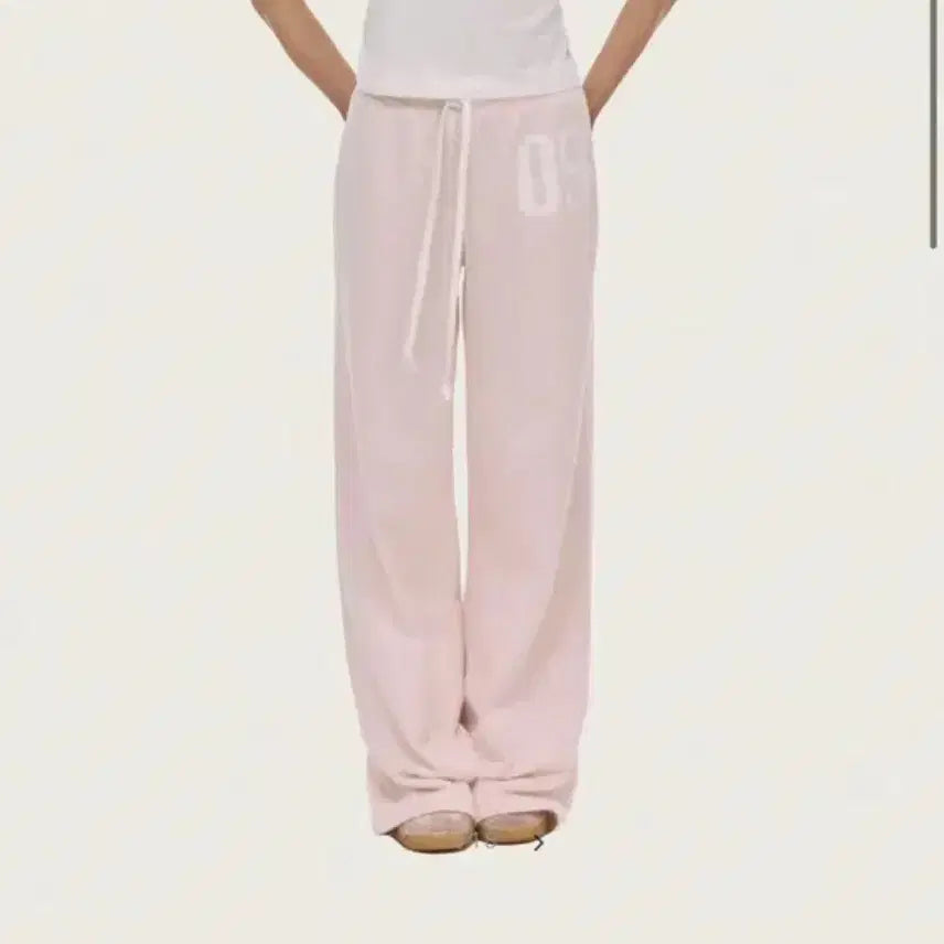 [SOLD OUT] 클리시어 09 넘버링 트레이닝 팬츠 핑크 기모 버전