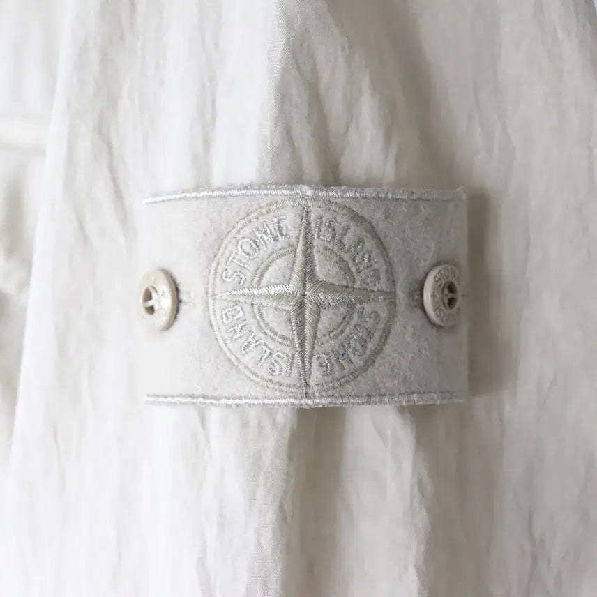 [SOLD OUT] 스톤아일랜드 고스트피스 텔라 오버셔츠 베이지 M팝니다.