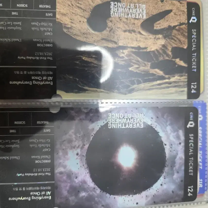 [BUNJANG] Everything Everywhere All at Once Specialty Ticket / 에브리씽 에브리웨어 올앳원스 스페셜티켓 에에올