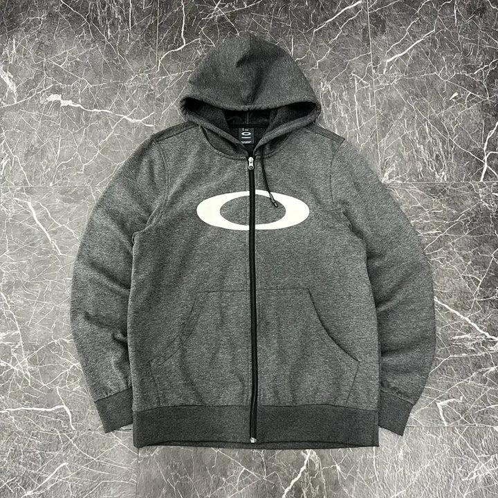[SOLD OUT] 오클리 빅 아이콘 로고 스웻 후드집업