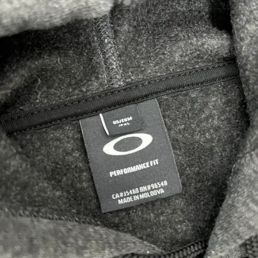 [SOLD OUT] 오클리 빅 아이콘 로고 스웻 후드집업