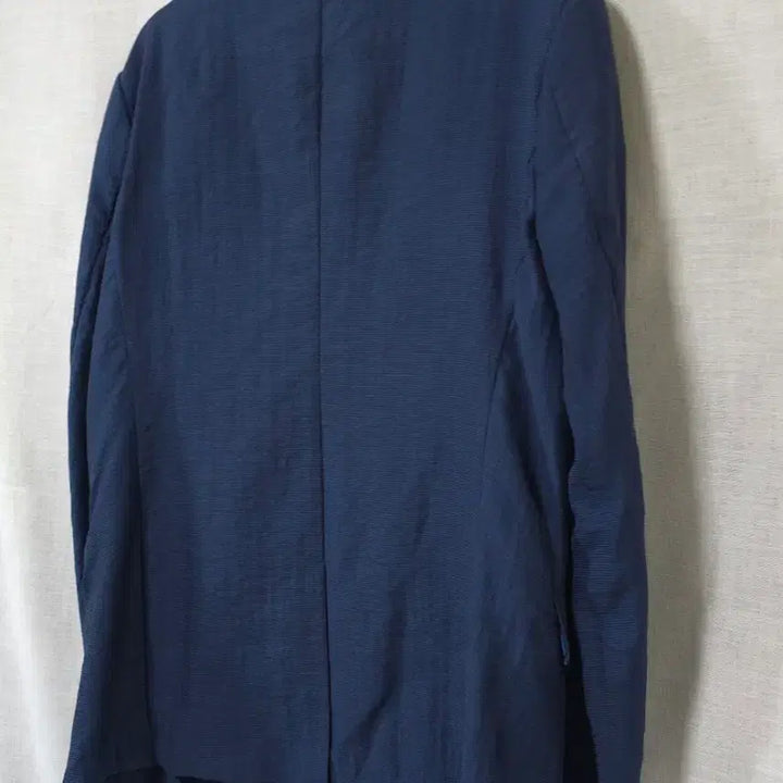 [SOLD OUT] 씨저스 속비치는 여름 마 린넨 투버튼 블레이저 정장 자켓 마이 110