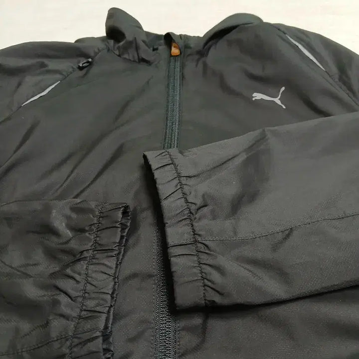 [BUNJANG] Puma Black Windbreaker Jacket / 푸마 블랙 바람막이 자켓