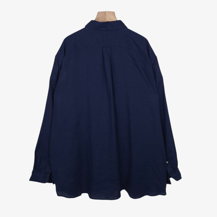 [SOLD OUT] [120-125] 폴로 랄프로렌 네이비 빅사이즈 린넨 셔츠