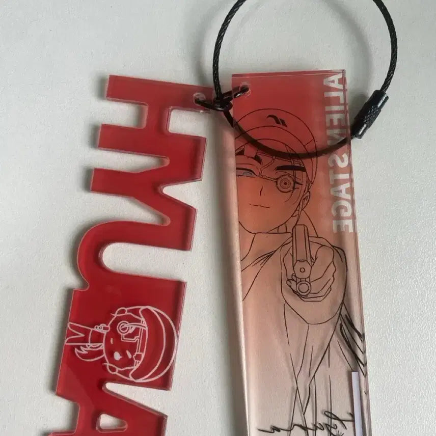 [BUNJANG] HyunA Wire Keyring / 판매)중국 스포츠 팝업 현아 와이어 키링