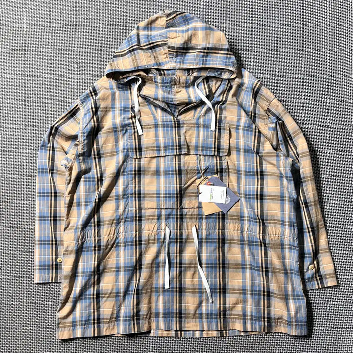 [BUNJANG] KATAIN SUNSHINE Checkered Hoodie (110) / (새상품)KATAIN SUNSHINE 체크후드(110)