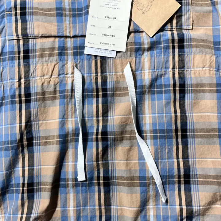 [BUNJANG] KATAIN SUNSHINE Checkered Hoodie (110) / (새상품)KATAIN SUNSHINE 체크후드(110)
