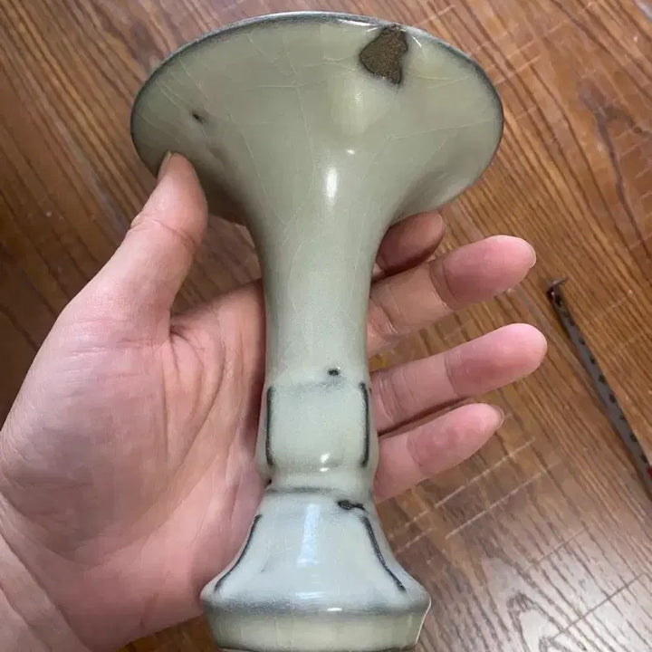 [BUNJANG] Qing Dynasty Dragon Celadon Porcelain / 진품 천나라 초기 용천요