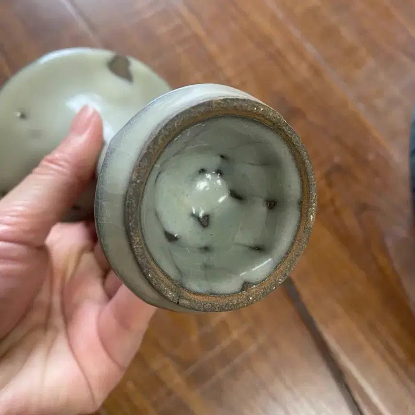 [BUNJANG] Qing Dynasty Dragon Celadon Porcelain / 진품 천나라 초기 용천요