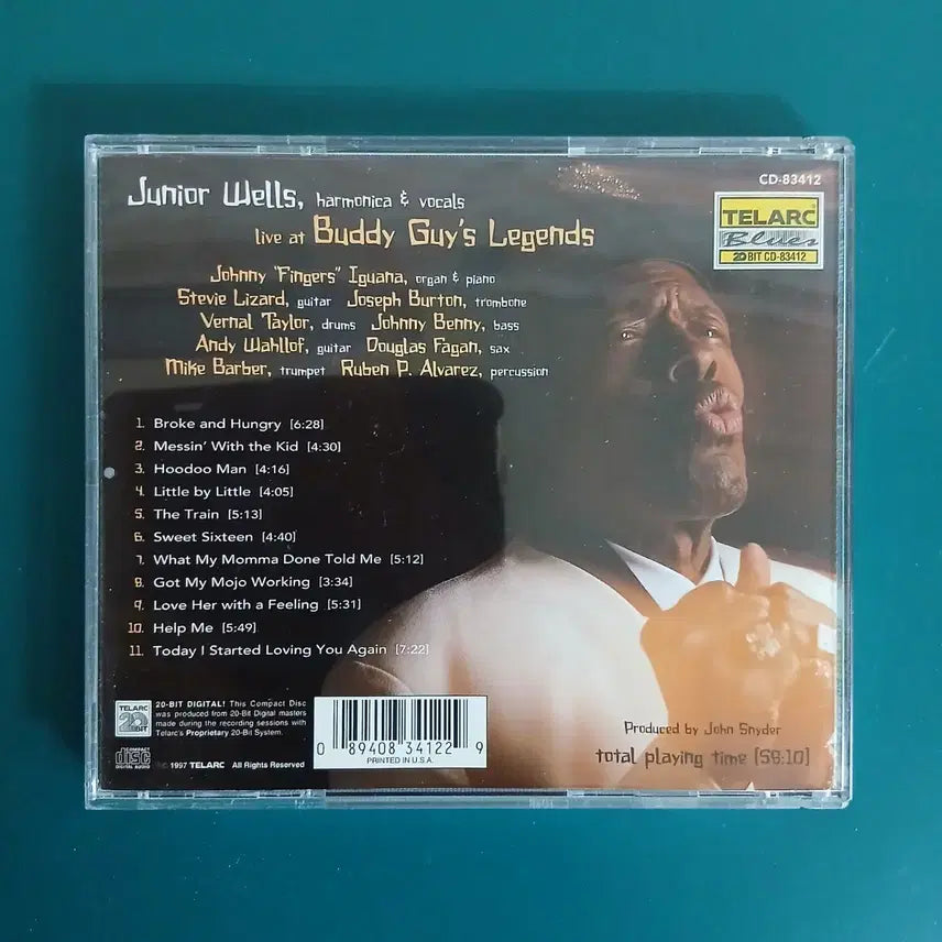 [BUNJANG] Junior Wells Live CD / Junior well