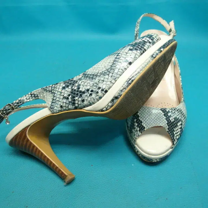 [BUNJANG] OEM Platform High Heel Sandals / 235/pu6-518/오브엠 플랫폼 하이힐 샌들 구두/구제특별시
