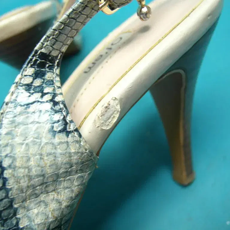 [BUNJANG] OEM Platform High Heel Sandals / 235/pu6-518/오브엠 플랫폼 하이힐 샌들 구두/구제특별시