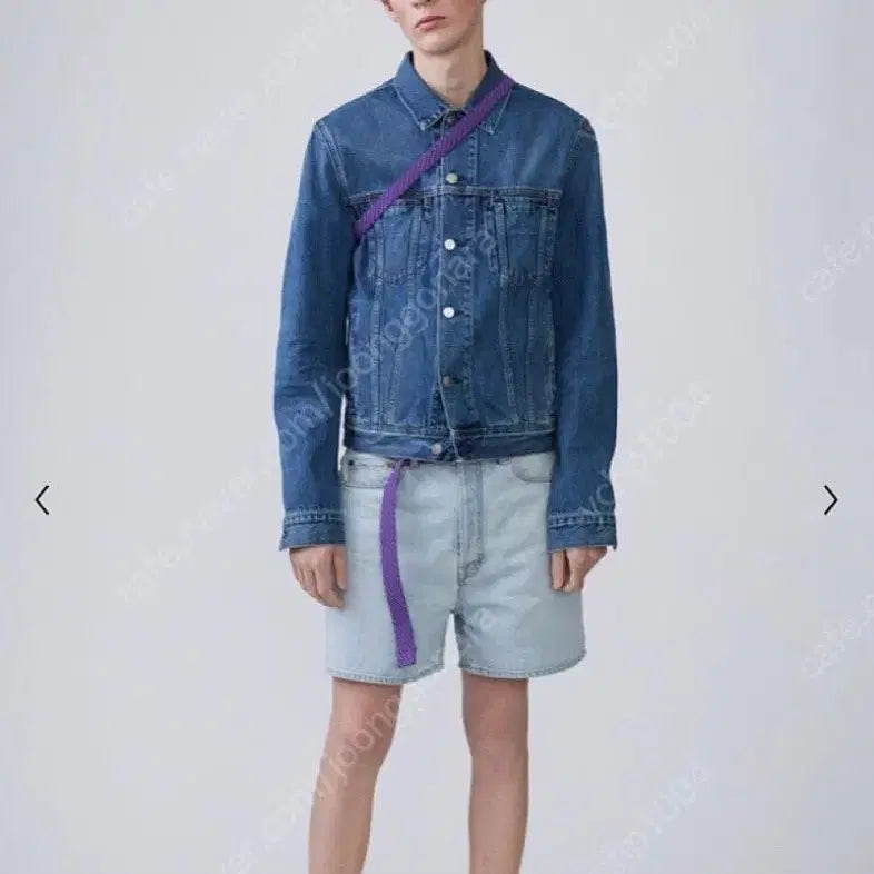[BUNJANG] Acne Studios Bla Konst Pass Mid Blue Jacket / 아크네스튜디오 18F/W 블라콘스트 패스 미드 블루 자켓