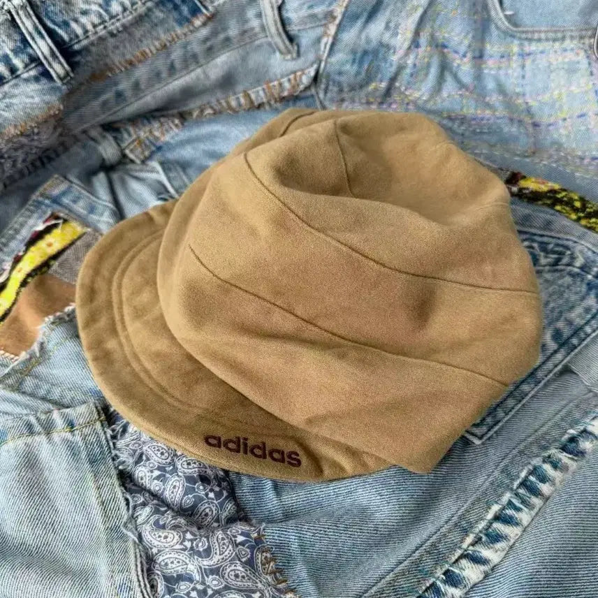 [BUNJANG] Adidas Vintage Beige Bucket Hat / vintage 아디다스 벙거지 모자 베이지 빈티지
